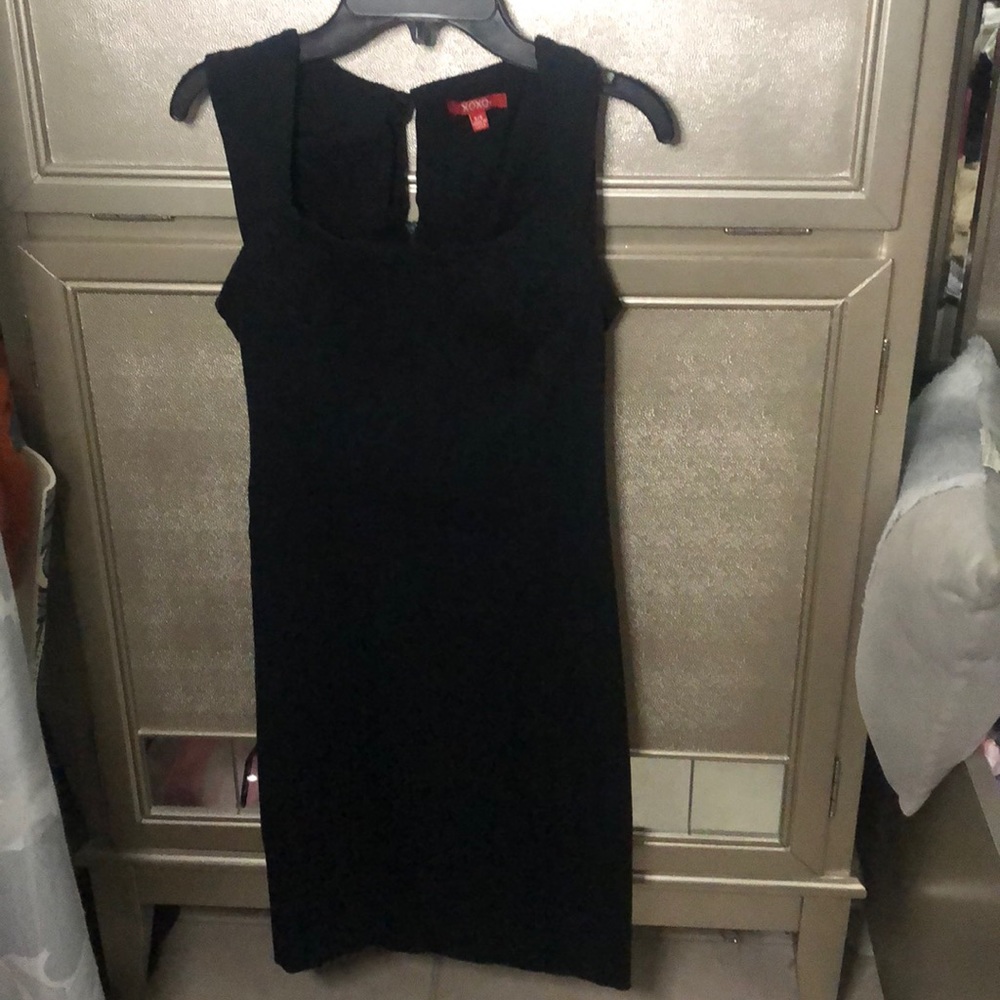 Sexy black dress